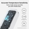 thumbnail image 3 of Sensor de humedad Wi‑Fi SwitchBot, paquete de 4 con Hub 2, IP65, 3 of 8