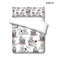 thumbnail image 2 of Juego de fundas de edredón con tema de perro, fundas de edredón, fundas de almohada, suministros para dormir, juegos de ropa de cama para primavera, verano, otoño e invierno, tipo M, 3 piezas AweSitey HA012367-04, 2 of 7