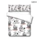 thumbnail image 2 of Juego de funda nórdica Tema de perro Fundas de edredón Fundas de almohada Suministros para dormir Juegos de cama para Primavera Verano Otoño Invierno M Tipo 1,3 piezas Inevent HA012367-04, 2 of 7