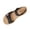 Black, variant on SBYOJLPB Women's Sandals Fashionable And Casual Summer Solid Color Round Toe Sandals Outerwear Flat Sandals