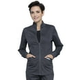 thumbnail image 6 of Cherokee Workwear Revolution Women's Scrubs Jacket Zip Front High-Low WW301, 6 of 7