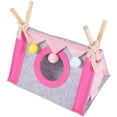 thumbnail image 4 of Decorative Hamster Hideout Guinea Pig Hut Small Rabbit House Indoor Pet Sleeping Hut, 4 of 10