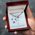 thumbnail image 4 of Father's Cross - Cuban Link Chain with Artisan Cross, 4 of 5