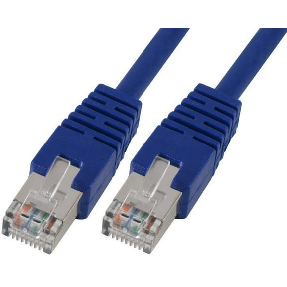 PRO SIGNAL - RJ45 to RJ45 Cat5e S/FTP Ethernet Patch Lead 0.5m Blue
