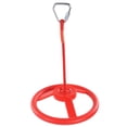 thumbnail image 1 of Rueda giratoria de plástico para gimnasio infantil, rueda direccional para ejercicios de fitness al aire libre con cuerda roja., 1 of 14