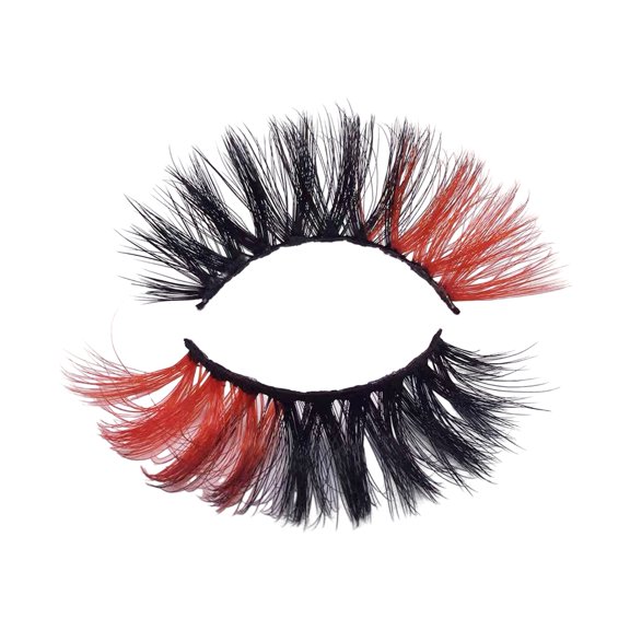 vnanda Party False Eyelashes Enhance Look with Colorful Fluffy Fake Eyelashes Perfect for Parties Weddings More Natural Looking False Eyelashes