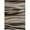 Brown, variant on Mayberry Rug Axel Impulse Waves Striped Area Rug Grey 2'3"x3'3" 2' x 3'