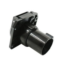 Clispeed 1Pc Durable Black 7 Way Trailer Accessories Adapter for Trailer Use