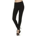 thumbnail image 2 of Warm Solid Fur Lined Leggings - Plus Size - 1XL 2XL 3XL Black 2XL/3XL, 2 of 2