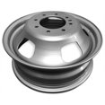 thumbnail image 3 of For 2019-2024 Dodge Ram 3500 17 Inch Painted Silver Rim - OE Direct Replacement - Road Ready Car Wheel, 3 of 5