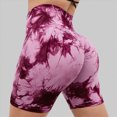thumbnail image 2 of KPOPLK Womens Biker Yoga Shorts with Pocket, High Waisted Tummy Control 3 Inch Workout Spandex Athletic Gym Shorts,Light Purple,Size XL, 2 of 4