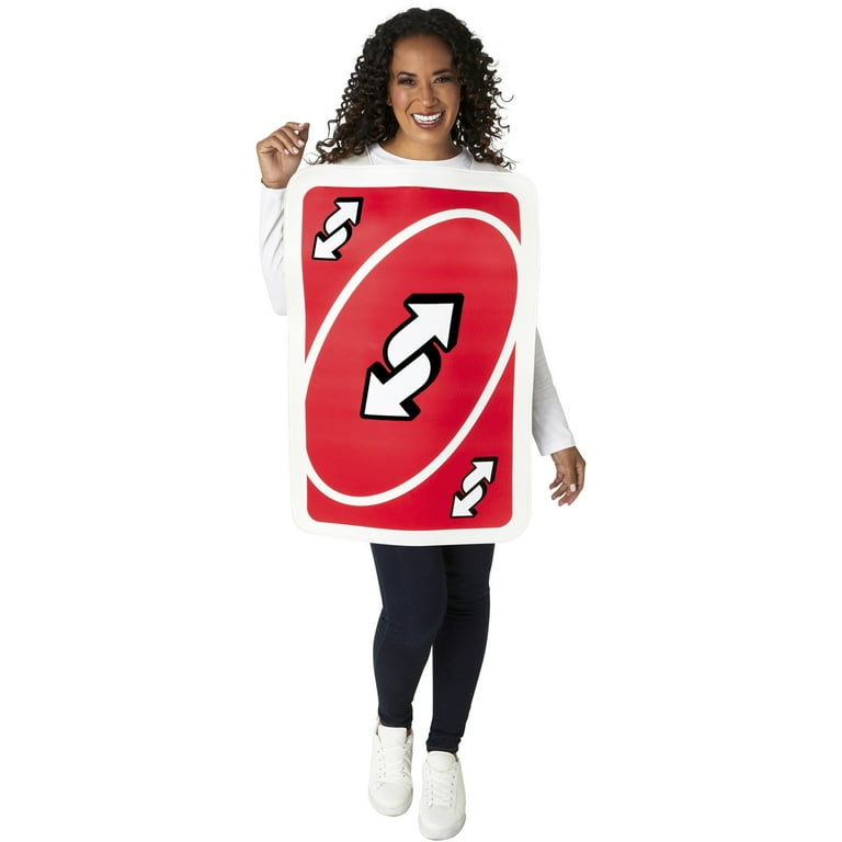 Mattel Games Uno Reverse Adult Unisex Costume 