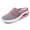 pink, variant on Walking Shoes Women Mules Clogs Air Cushion Mesh Wide Width Running Sneakers Summer Slides Slippers