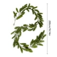 thumbnail image 2 of Leojiow 2Pcs For Mantle Real Greenery For Wall Fireplace Indoor Outdoor 200, 2 of 4