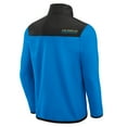thumbnail image 3 of Men's Darius Rucker Collection by Fanatics Powder Blue Los Angeles Chargers Color Block Polar Fleece Full-Zip Jacket, 3 of 5