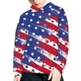 thumbnail image 3 of DISNIMO American Flag Hoodies Girls 14-16 Preppy Hoodie Kids Hooded Sweatshirts Boys and Girls Hoodies Sweatshirt with Pocket Children Fall Clothing Fourth Of July Hoodie Long Sleeve Casual, 3 of 7
