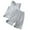 Grey, variant on TSADFHJI The Fall Boys Outfits Size 8T Toddler Boy Shorts Pajamas 2T Children's Striped Tank Shorts Two Piece Summer Boys Loose Sleeveless Pajamas Thin Girls Air Conditioned Loungewear Grey 3-4 Years