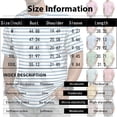 thumbnail image 3 of JULMCOMO Waffle Knit Shirts for Men Striped Crew Neck Short Sleeve Casual Summer T Shirt Loose Fit Comfy Classic Tees Cyan 3XL, 3 of 6