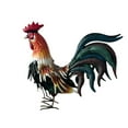 thumbnail image 4 of Escultura de gallo de metal para decoración de jardín, estatua de pollo, adorno paisajístico para césped, figura de animal de granja para cocina y naranja, 4 of 8