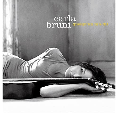Carla Bruni Quelqu'un M'a Dit (Vinyl Record) 20th Anniversary 12" Album (Limited Edition)