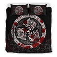 thumbnail image 1 of Viking Bedding Set Fierce Blood Wolf Symbol Of A Viking Nordic RLT12, 1 of 6
