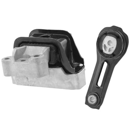 4M Auto Parts Hydraulic Right Engine Mount & Rear Lower Engine Torque Strut Mount 2PCS Part Numbers. 10217 10231