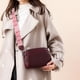 thumbnail image 3 of Bolso Bandolera Piel Auténtica Elegante para Mujer Sencillo Fin Semana, 3 of 9