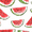 Watermelon Pattern, variant on FORMRS Travel Umbrella Folding Auto Open Close Windproof Rain UV Protection, Watermelon Pattern