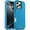 Teal Blue, variant on Heavy Duty 3-in-1 Rugged Full Cover Shockproof Case for Apple iPhone 16 Pro Max – Black