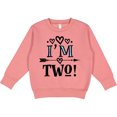 thumbnail image 2 of Inktastic 2nd Birthday 2 Year Old Arrow Toddler Sweatshirt, 2 of 4