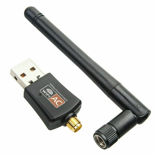 Dongle USB pour WiFi jusqu'à 600mbps avec bandes 2,4 et 5 GHz