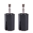 thumbnail image 1 of EeaseCA 2 Pcs Perceuse Électrique Hexagonale pour Guitare Outils de Réparation de Guitare (Noir), 1 of 8