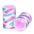 thumbnail image 7 of Yayeee Flameless Candles with Remote Flickering Battery Operated Multi Color Changing, Purple Drawing, 7 of 7
