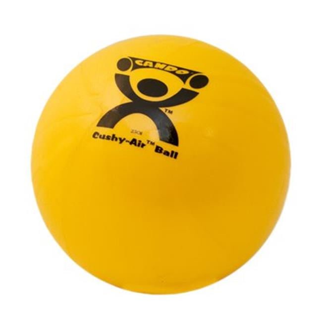 CanDo CushyAir Ball, 25cm (8.5in), yellow