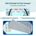 thumbnail image 3 of Wildkin Modern Nap Mat with Elastic Corner Straps for Toddler Boys and Girls, Daycare and Preschool (Elephants Blue), 3 of 8