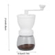 thumbnail image 2 of Molinillo de Café Manual con Núcleo de Cerámica, Grosor Ajustable, Cámara Transparente, Manivela para Espresso, Prensa Francesa, Regalo Perfecto para El Día Del Padre., 2 of 2