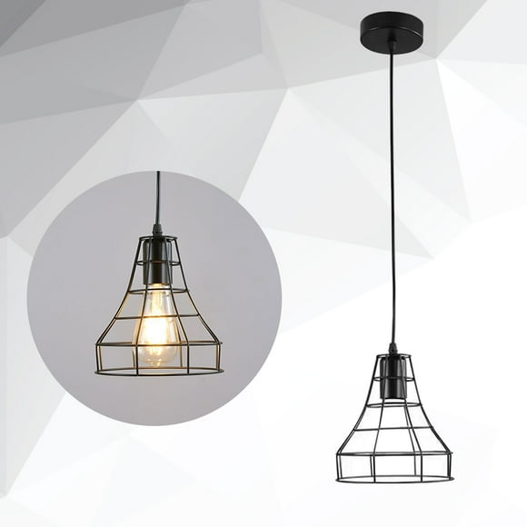 WASHWEPE vintage light fixture Farmhouse Hanging Swag Lamp Retro Industrial Style 1Pcs