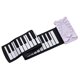 thumbnail image 1 of Teclado de piano electrónico enrollable portátil de 49 teclas 8 tonos 6 demostraciones, 1 of 8