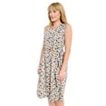 thumbnail image 1 of Mid Calf Tie Print Dress, 1 of 1