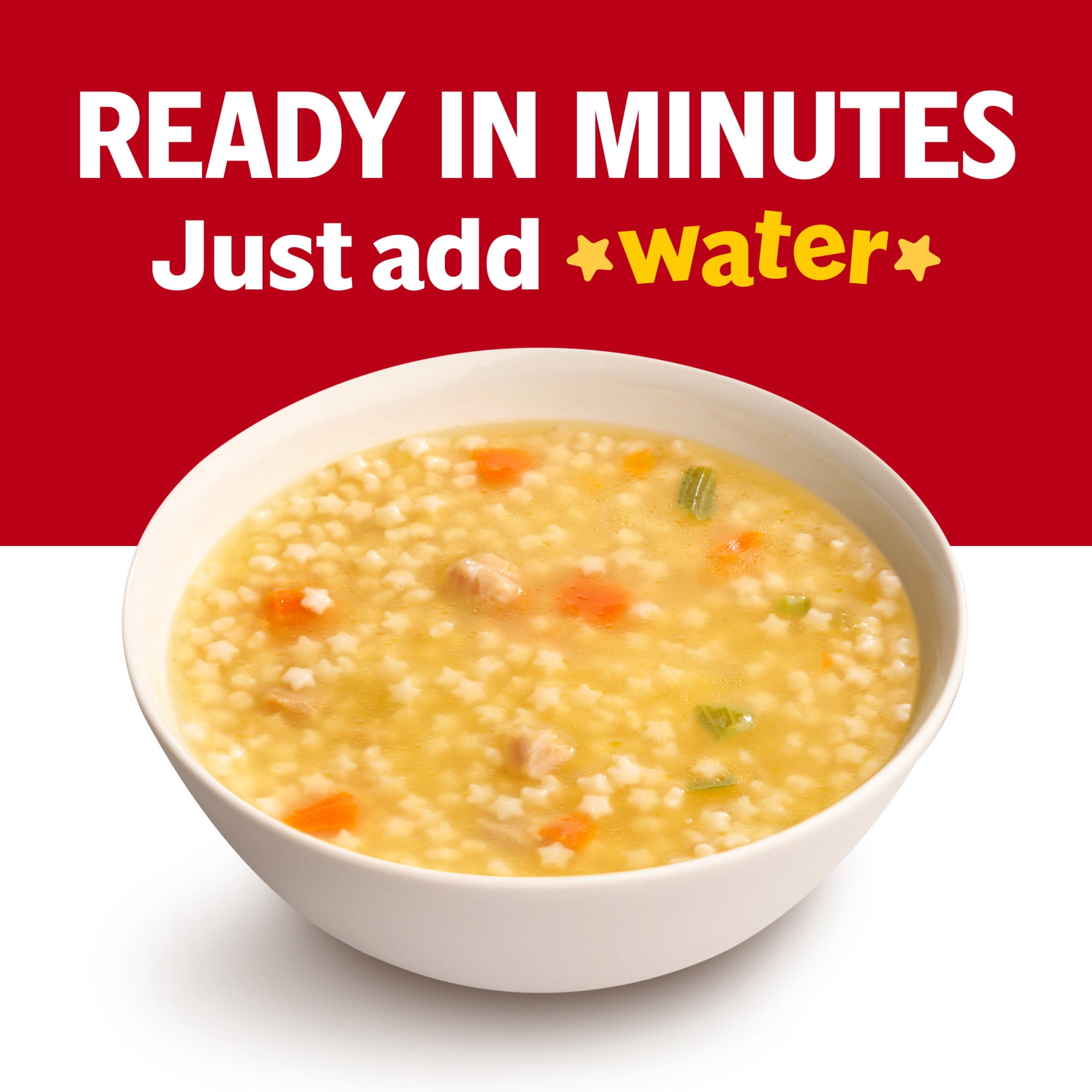 (12 pack) Campbell's Condensed Kids Chicken and Stars Soup, 10.5 oz Can