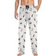 thumbnail image 3 of Top-kevin English Bulldog Men's Pajama Pants Pjs Bottoms with Pockets Sleep Lounge Pants for Men, 3 of 13