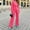 Hot Pink, variant on Womens Fall Fashion Pant Suits 2 Piece Long Sleeve Button And Pants Set Casual Outfits Big Deal Outfits Big Deal Days Outfits Women Pants Suit for Women Party Suits for Wedding Pant Suit Women Dressy