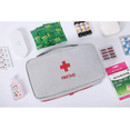 thumbnail image 3 of Portable First Aid Bag Medical Carrying Handbag with Compartment Empty Zipper Emergency Pouch for Home Travel Camp, 3 of 4