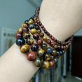 thumbnail image 2 of Natural Colorful Tiger Eye Stone Beads Smooth Round Beads For Jewelry Making Diy Necklace Bracelet Earring Accessories 4/6/8/10/12mm, 2 of 4