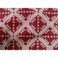 thumbnail image 4 of oneOone Cotton Poplin Fabric Check Kasuri Printed Fabric 1 Yard 42 Inch Wide, 4 of 4