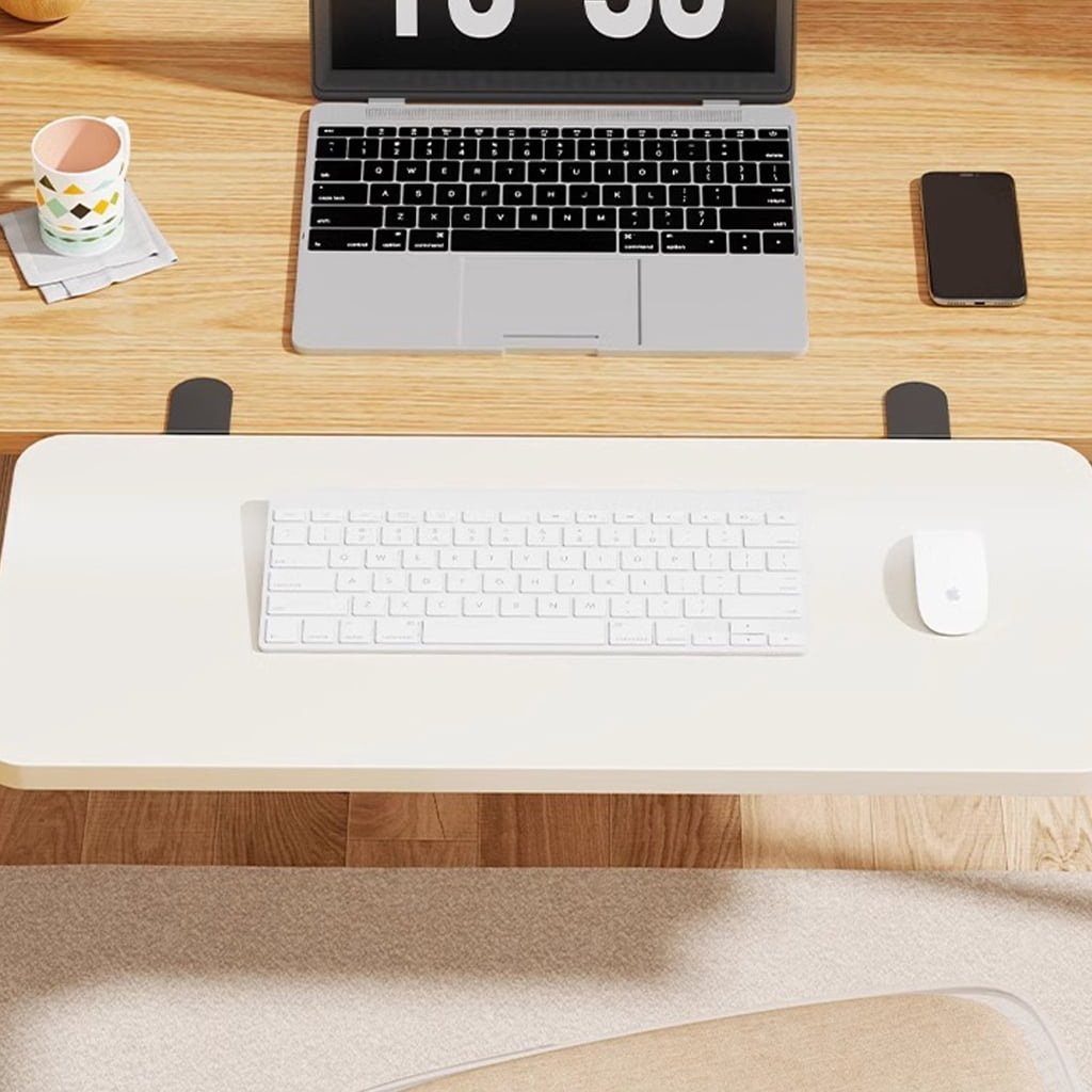 YongCo 90° Foldable Computer Arm Rest Desk Extender Tray Clamp On Keyboard Tray