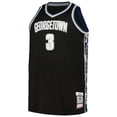 thumbnail image 2 of Men's Mitchell & Ness Allen Iverson Black Georgetown Hoyas 1995/96 Big & Tall Swingman Jersey, 2 of 3