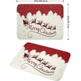 thumbnail image 2 of Christmas Moose Dish Drying Mat 18x24 for Winter Santa Claus Kitchen Counter Decor Absorbent Reversible Microfiber Deers Animal Dishes Pad Dish Drainer Rack Mats Kitchen Accessories, 2 of 3