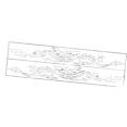 thumbnail image 3 of Colaxi 2Pcs Auto Sticker Car Sticker 175x25cm Universal Waterproof RV Decal Car Body Side Stickers for Auto Door SUV Truck White, 3 of 7