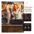 thumbnail image 4 of Amplificador Bluetooth Estéreo con Control Remoto Pyle, MP3/USB/SD/Radio FM, Sistema de Sonido HiFi 2.0 con Entradas RCA/Aux, Conectores para Micrófono y Auriculares, Control de Graves Ajustable, 4 of 6